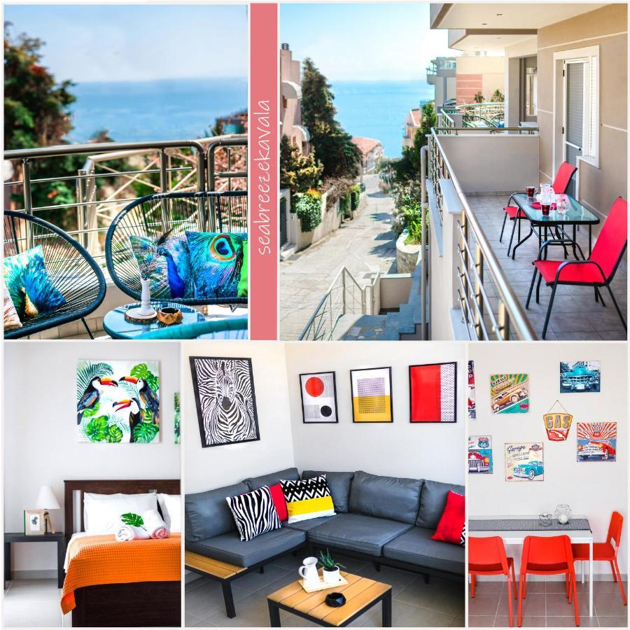 Apartamento Sea Breeze Flat Kavala Exterior foto